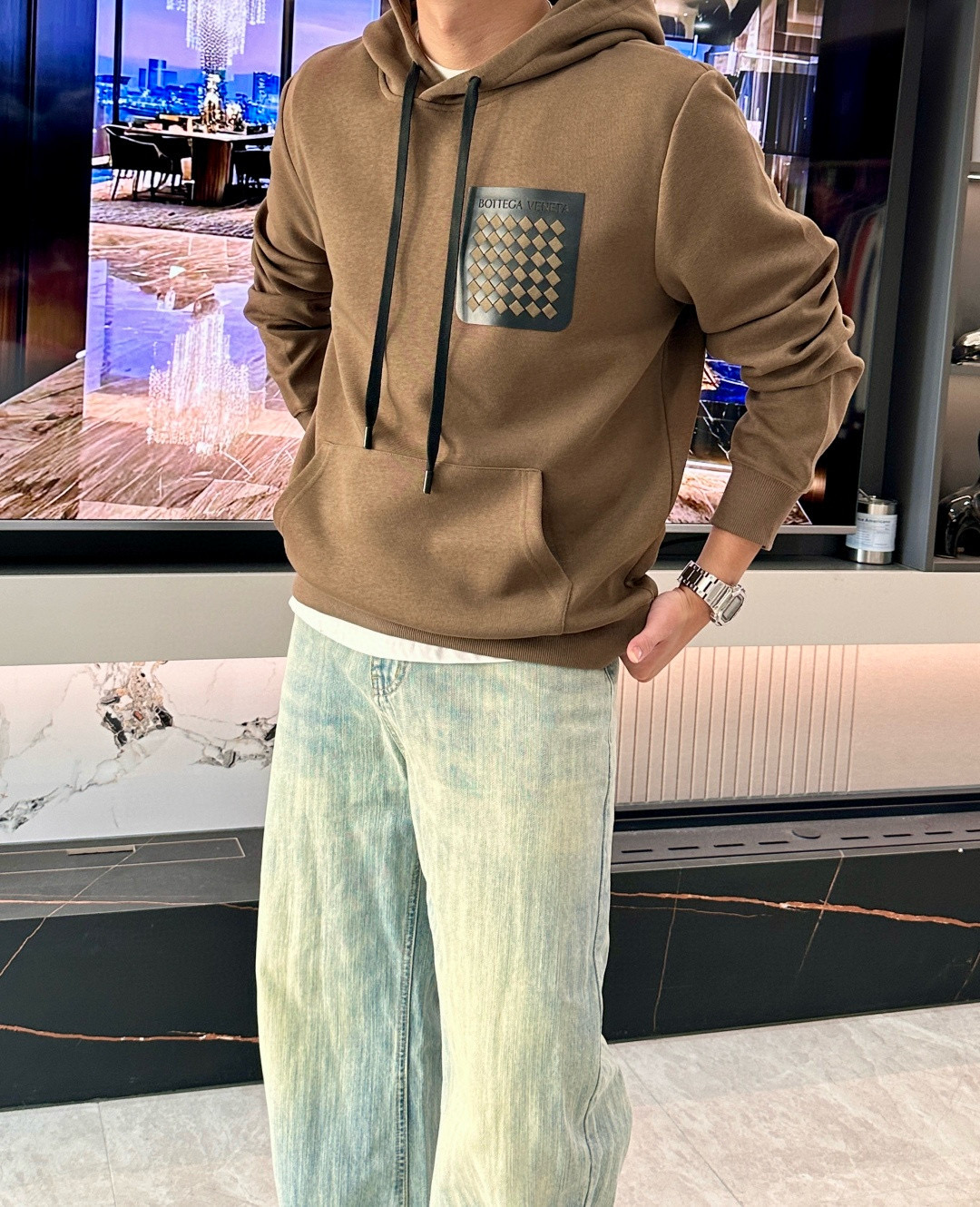 보테가베네타 남자 맨투맨 후드티