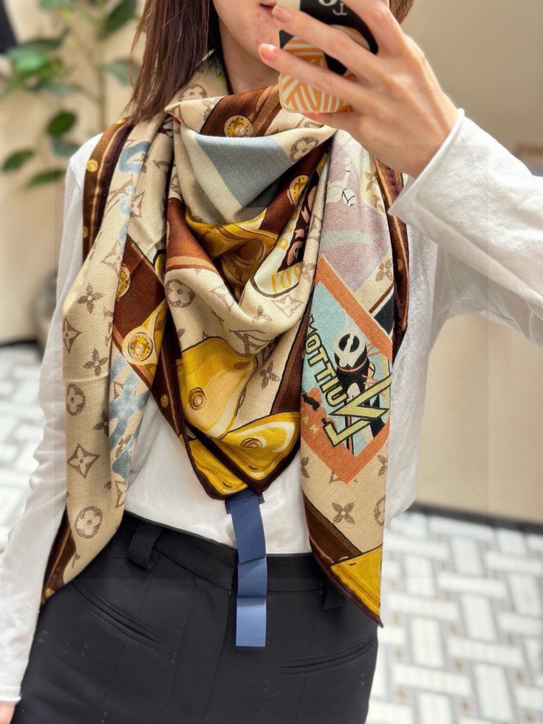 루이비통 스카프