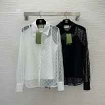 구찌 2컬러 여자 셔츠