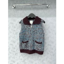 샤넬 여자 조끼