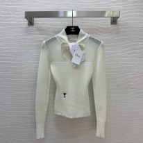 디올 2컬러 여자 후드티 맨투맨