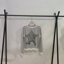 디올 2컬러 여자 후드티 맨투맨