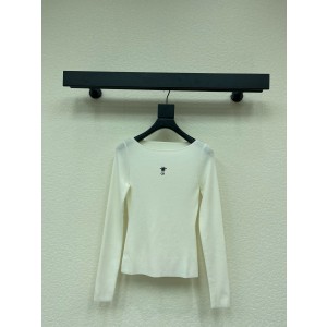 디올 2컬러 여자 니트