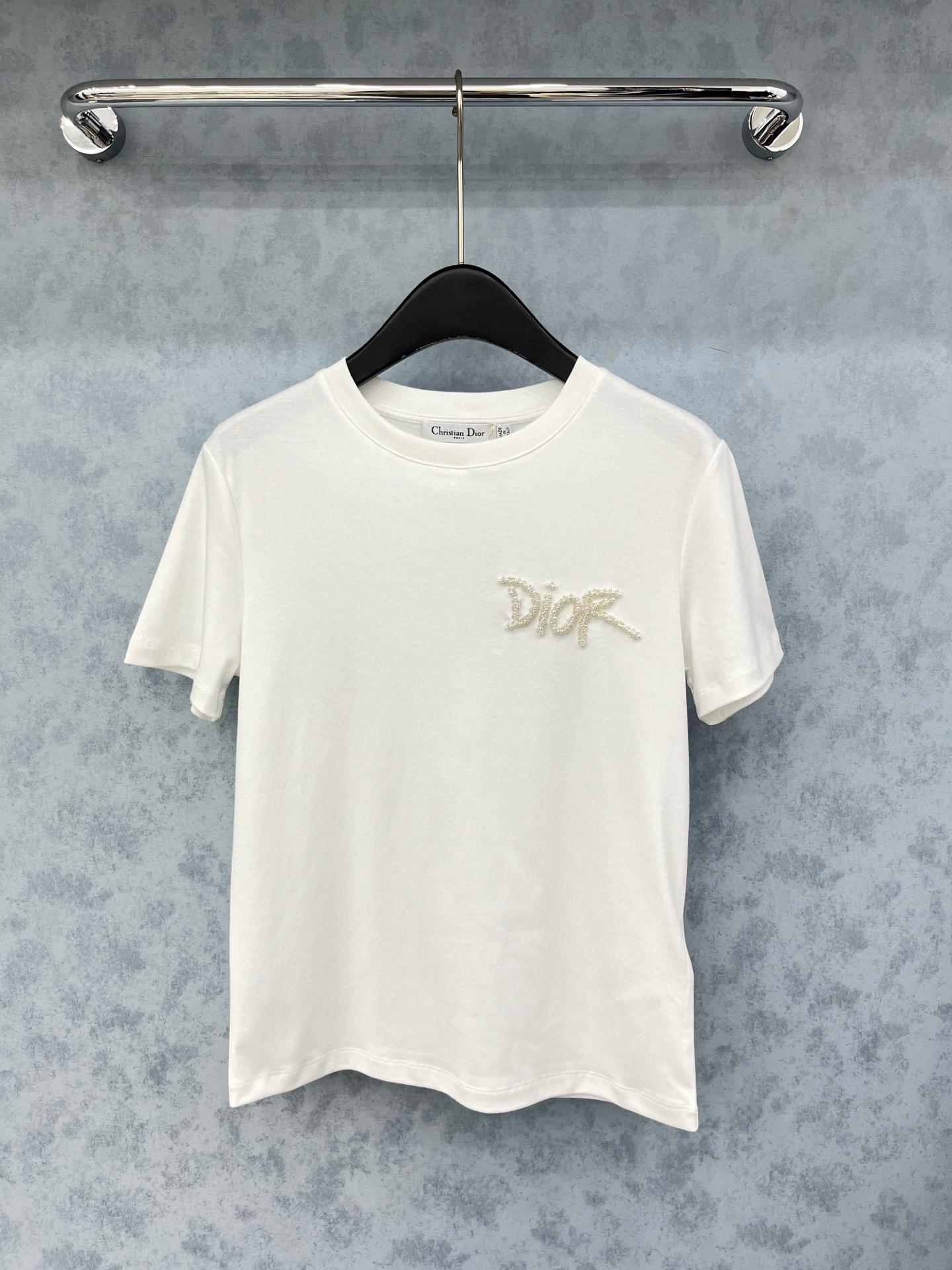 디올 2컬러 여자 반팔